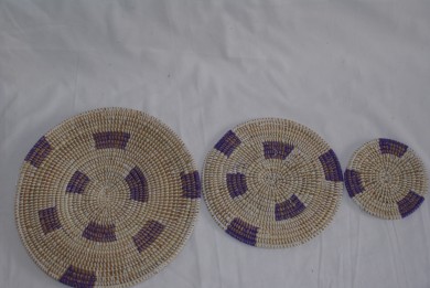 Muur decoratie /onderzetters set 13