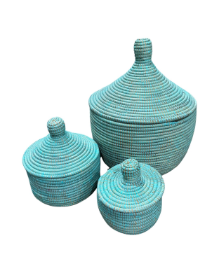 Set soupere turquoise  203 manden