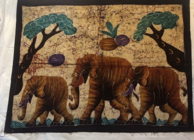 Batik wanddoek  207