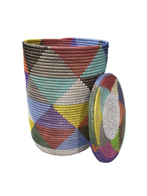 Fama mand platte gekleurde